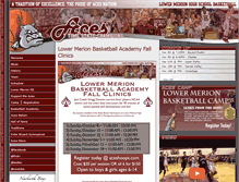 Tablet Screenshot of aceshoops.com